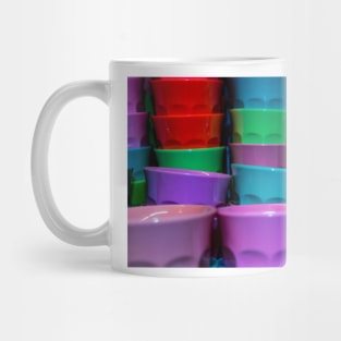 Plastic Coloured Cups Mug